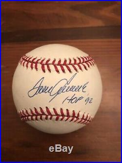 Tom Seaver Inscribed Hof'92 Autographed Rawlings Mlb Baseball New York Mets