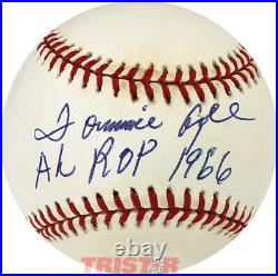 Tommie Agee Signed Autographed Al Baseball Inscribed Al Roy 1966 Psa White Sox