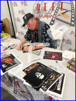 Tommy Lee Wallace Nick Castle autographed inscribed 11x14 photo Halloween JSA