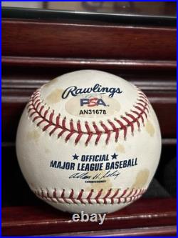 Tony Gwynn Inscribed HOF 07 Signed Selig OMLB Baseball PSA COA Padres Autograph