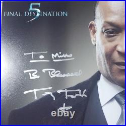 Tony Todd Final Destination 5 Signed Autographed 8x10 Inscribed