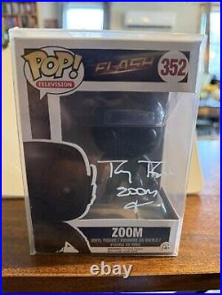 Tony Todd Signed Inscribed The Flash Zoom Funko Autograph JSA COA Witnessed WPP