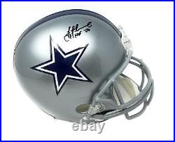 Troy Aikman Dallas Signed Autograph Full Size Helmet HOF 06 Inscribed Steiner Ce