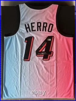 Tyler Herro Miami Heat Autographed Signed Inscribed Jersey COA Beckett