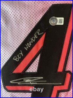 Tyler Herro Miami Heat Autographed Signed Inscribed Jersey COA Beckett