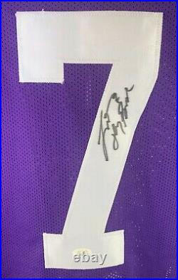 Tyrann Mathieu autographed signed inscribed jersey NCAA LSU Tigers JSA COA