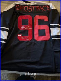 Ulrich Lillard dual autographed signed inscribed Ghostface Scream Jersey JSA COA