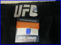 Urijah Faber autographed signed shorts UFC inscribed HOF 17 & California Kid COA