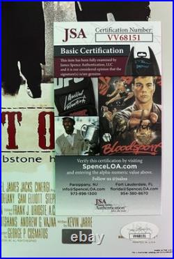 Val Kilmer Michael Biehn Autographed Signed 11x14 Photo Tombstone JSA Inscribed