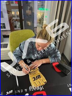 Valentina Shevchenko autographed signed inscribed glove UFC JSA COA Bullet