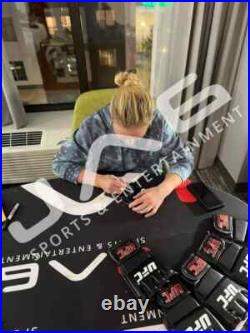 Valentina Shevchenko autographed signed inscribed glove UFC JSA COA Bullet Valentina Shevchenko autographed signed inscribed glove UFC JSA COA Bullet