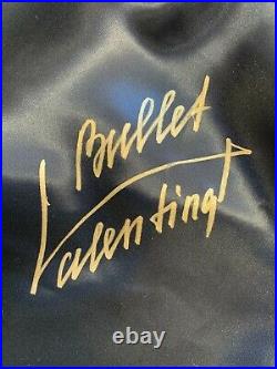 Valentina Shevchenko autographed signed inscribed trunks UFC PSA COA Bullet