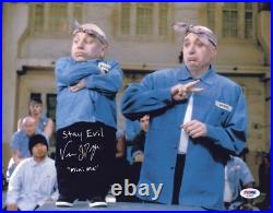 Vern Troyer autographed signed inscribed 11x14 photo Austin Powers PSA COA