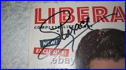 Very Rare Signed Autograph Liberace Early Magazine On His Life And Work 1954