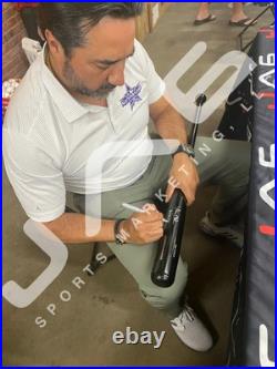 Vinny Castilla autographed signed inscribed bat MLB Colorado Rockies PSA COA