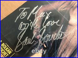 Vintage BARBARA BOUCHET Italian Promo Movie Poster AUTOGRAPH SIGNED INSCRIBED