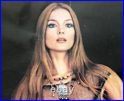 Vintage BARBARA BOUCHET Italian Promo Movie Poster AUTOGRAPH SIGNED INSCRIBED