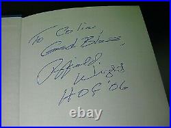 WRIGHT UP FRONT SIGNED by Rayfield Wright AUTOGRAPHED Hardback NFL HOF COWBOYS