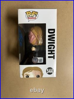 Walking Dead Austin Amelio Funko 544 Dwight Inscribed Signed Autograph Beckett