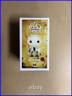 Walking Dead Michael Rooker Funko 69 Merle Dixon Signed Autograph Inscribed JSA