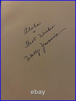 Wally Yonamine Autograph Signed Japanese Baseball Book Auto Not Inscribed