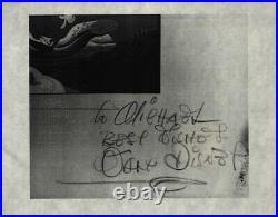 Walter E. Walt Disney Inscribed Photo Mount Signed