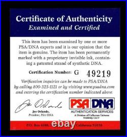 Walter Payton Psa/dna Signed & Inscribed 8x10 Photograph Bears Autographed