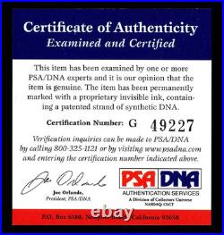 Walter Payton Psa/dna Signed & Inscribed 8x10 Photograph Chicago Bears Autograph