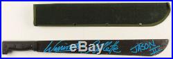 Warrington Gillette Signed Friday the 13th 24 Steel Machete Inscribed
