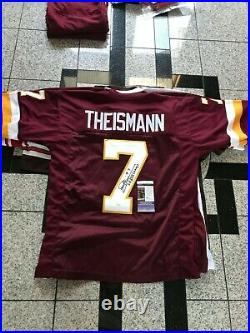 Washington Redskins Joe Theismann Autographed Signed Inscribed Jersey Jsa Coa