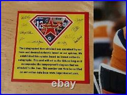 Wayne Gretzky Gold Ink Inscribed 4x Auto Autograph 8x10 Hand Signed With COA