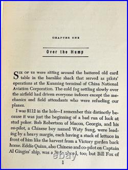 We Flew Without Guns SIGNED inscribed Flight Capt. J. Gen Genovese 1945 1st Ed