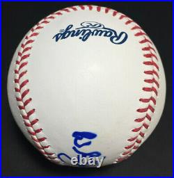 Whitey Ford Signed Baseball Inscribed HOF 74 CY 61 Autograph PSA JSA BAS Guar