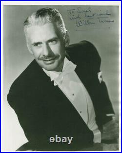 Wilbur Evans Inscribed Photograph Signed Circa 1952