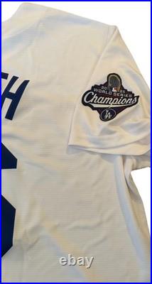 Will Smith Dodgers Signed Autograph Multi Inscribed 2025 World Series LE Jersey