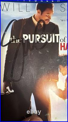 Will Smith Signed Pursuit of Happyness DVD Inscribed Autograph COA