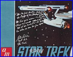 William Shatner Signed Inscribed Star Trek Poster Pens Entire Introduction PSA