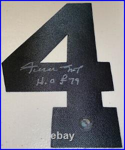 Willie Mays Autographed Number Four Say Hey Authentic HOF 79 Inscribed! PSA DNA