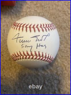 Willie Mays ROMLB Autographed signed baseball Inscribed Say Hey