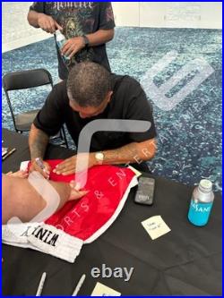 Winky Wright autographed signed inscribed Boxing Trunks JSA WBO IBF