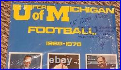 Wolverine Football History LP U of Michigan Bob Ufer autograph signed inscribed