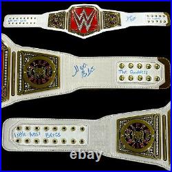 Wwe Alexa Bliss Hand Signed Inscribed Raw Womens Adult Belt With Proof And Coa