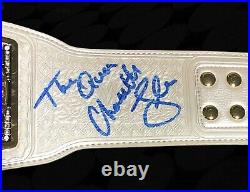 Wwe Charlotte Flair Hand Signed Autographed Inscribed Womens Belt With Proof Coa