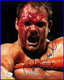 Wwe Chris Benoit Hand Signed Autographed Photo Inscribed 4 Real Jsa Coa P99829