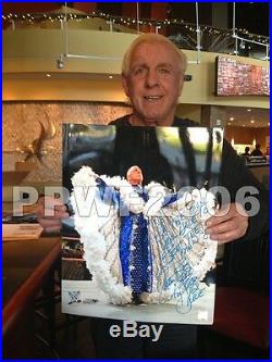 Wwe Ric Flair Hand Signed Autographed 16x20 Inscribed Photo With Picture Proof 1