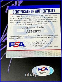 Wwe The Undertaker Hand Signed Inscribed Mini Legacy Title Belt With Psa Dna Coa
