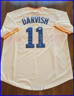 YU DARVISH Signed Jersey JSA Certified Ham Fighters MVP Inscribed Autograph