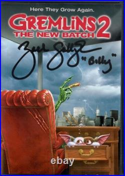 Zack Galligan autographed signed inscribed DVD cover Gremlins 2 JSA Witness